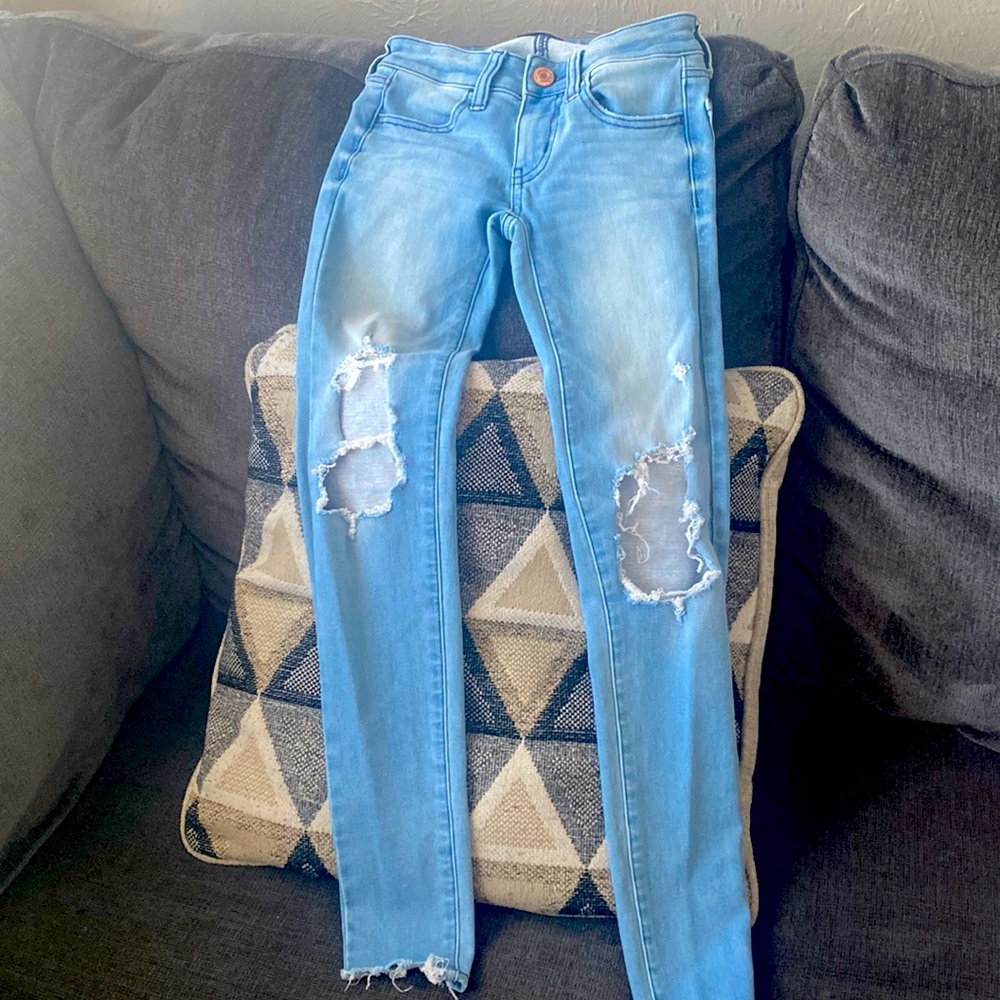 American eagle outfitters 360 super stretch jeans 00